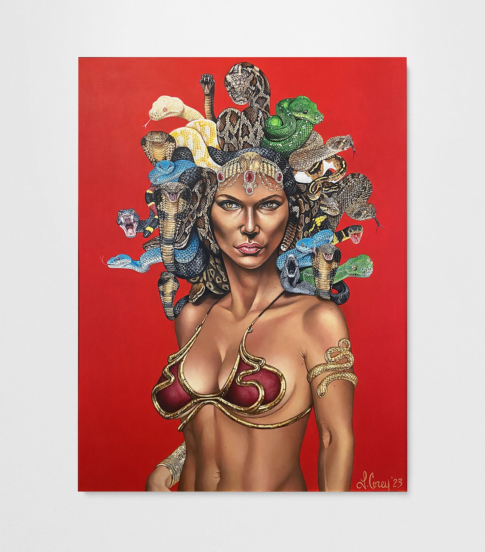 Medusa Original Painting