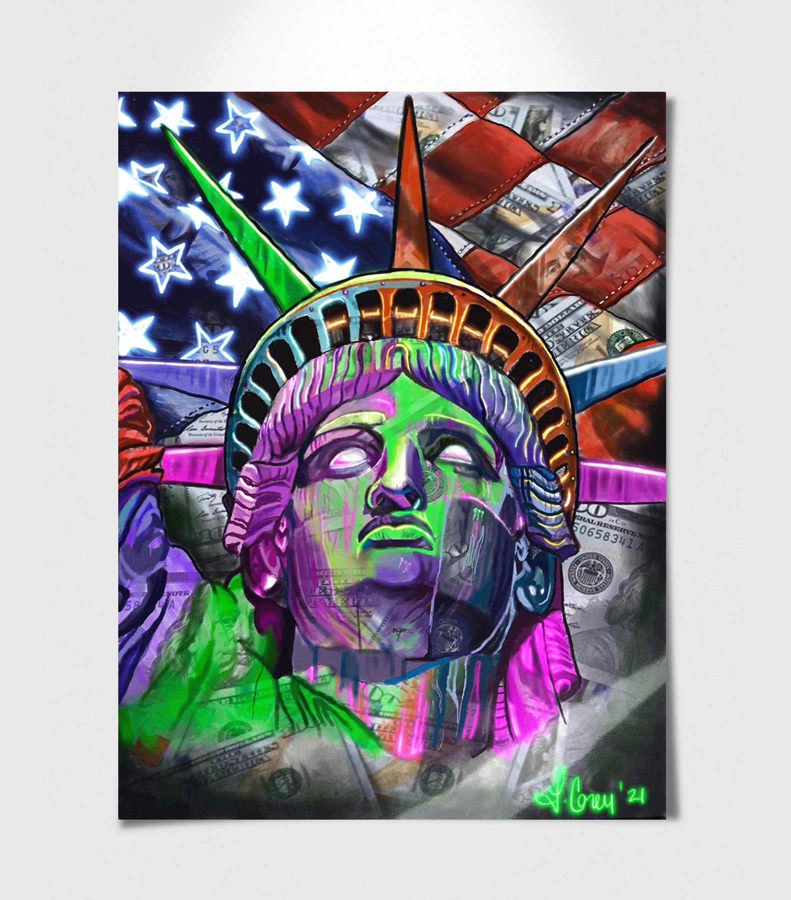 Lady Liberty Print